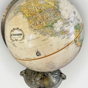 Vintage 1970 Globemaster 12” Globe